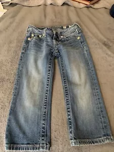 Miss Me Capri Size 10 JK6073P Jeans Back to School - Bild 1 von 4