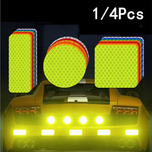 Safety  Car Reflective Strips Door Bumper Stickers  Reflector Tape Warning Mark,