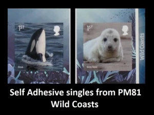 PM81 ... 2021 Wild Coasts ... S/A Commemorative Singles ... PAAR - Bild 1 von 1
