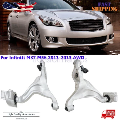 Brazo de control inferior delantero izquierdo derecho para Infiniti M37 M56 2011-2013 AWD Foto 1 de 4
