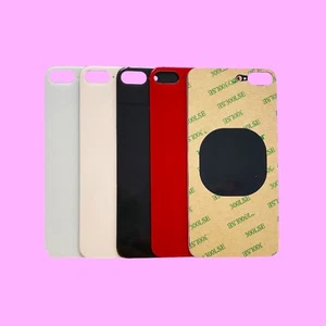 🇫🇷 Vitre Arrière Cache Batterie iPhone 8/8PLUS/X/XR/XS/XS MAX + Adhésif - LOGO - Zdjęcie 1 z 12