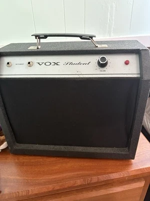 Vox Student 1960s Vintage Guitar Amplifier All Original Working - Image 1 of 2
