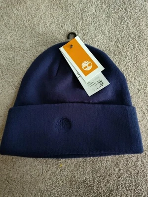 Timberland Gorro con Puños Adulto Talla Única Azul Marino Nuevo  Foto 1 de 4