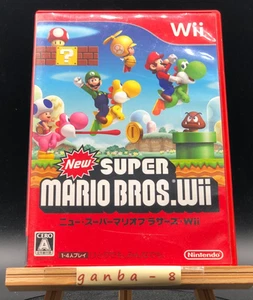 New Super Mario Bros. Wii (Nintendo Wii, 2008) de Japón - Imagen 1 de 7