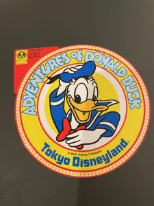 vintage tokyo disneyland - Adventures Of Donald Duck Sticker - Picture 1 of 1