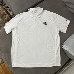 Nike Golf Missouri Mizzou Tigers White Polo Size XXL Swoosh Logo - Picture 1 of 9