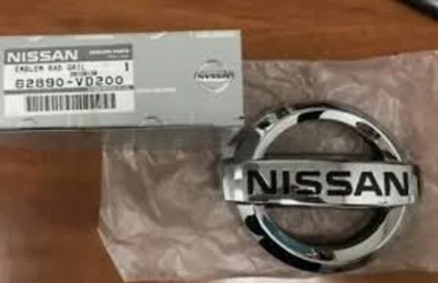 Genuine Nissan OEM Y61 PATROL(GR) 197/10-2010/03 Front Emblem 62890-VD200 - Image 1 of 4