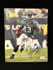 Leonard Weaver Autographed Signed 8x10 Eagles Photo JSA COA - Picture 1 of 3