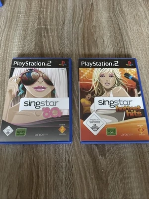 PlayStation 2 PS2 Spiele Singstar 80s + Hottest Hits - Musik Game Singen - Bild 1 von 4