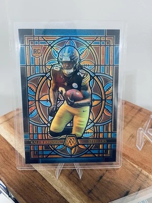 2025 Panini Mosaic Калеб Джонсон Jumbo Витражный Чехол SSP Хит! Как новый! - Изображение 1 из 2