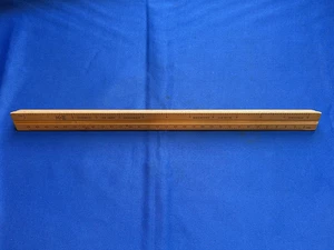 Vintage K+E Doric 56 3850 Engineer’s Triangular Scale Ruler - Germany - Bild 1 von 7