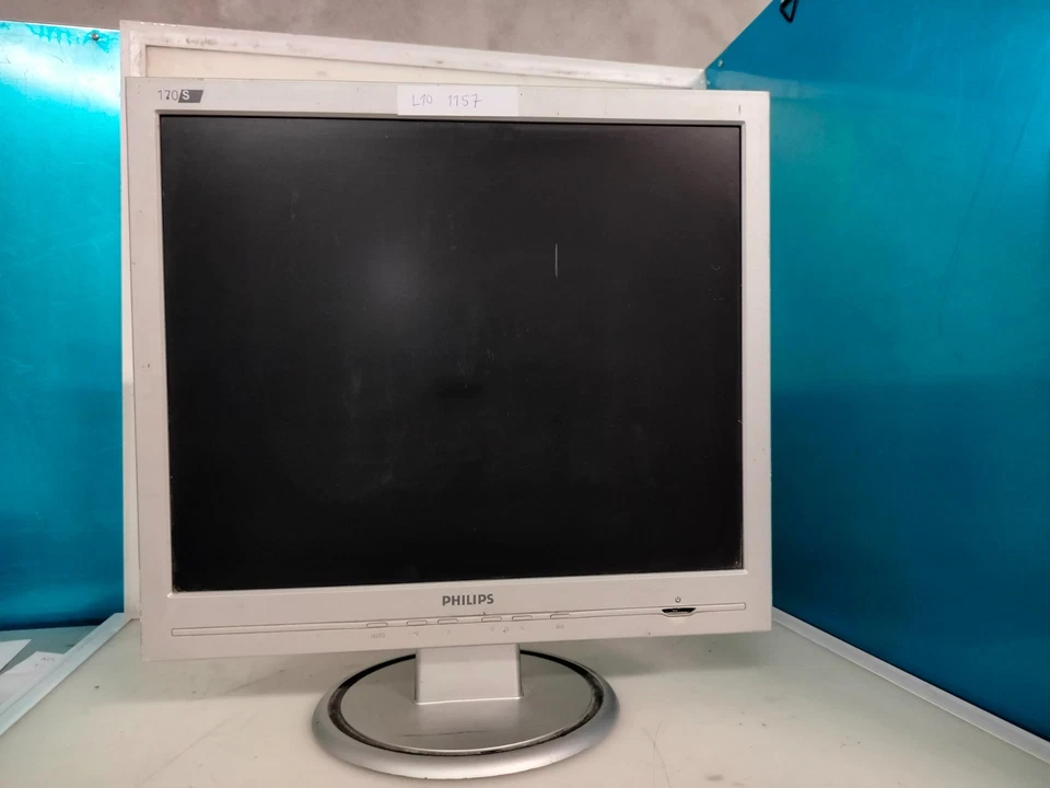 Philips 170S5 LCD Monitor – 17" – defekt / Ersatzteile (L10 1157) - Bild 1 von 4