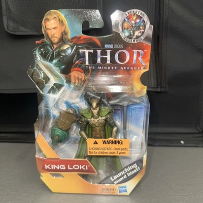 Boneco de ação 2011 Marvel Studios Thor The Mighty Avenger #12 King Loki 3,75" - Imagem 1 de 2