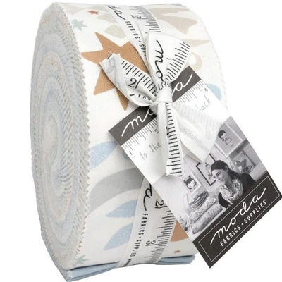 To the Moon & Back Jelly Roll by Paper + Cloth for Moda Fabrics - Image 1 of 3