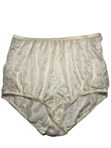 Vintage Vanity Fair Ivory Panties W/lace Detail Style 13-001 Size 7/44 - Picture 1 of 11