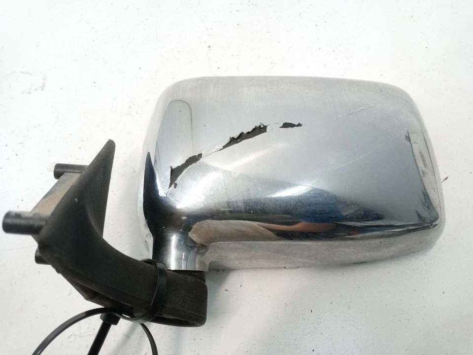 1987-1993 Mazda B2200 B2600 Driver Left Chrome Mirror Cover OEM Tested  - Image 1 of 4