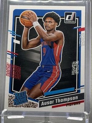 2023 Donruss Rated Rookies#228 Ausar Thompson Detroit Pistons - Image 1 of 2