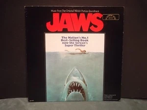 JAWS Movie Soundtrack LP 1980 MCA-2087 Platinum Plus PLAYS N-MINT John Williams - Picture 1 of 6