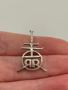 Roycroft Renaissance Sterlingsilber Logo Krawattennadel Anstecknadel - Bild 1 von 12