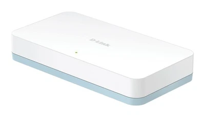 D-Link DGS-1008D 8-Port Gigabit Switch Desktop (10/100/1000 Mbit/s, bis zu 2000  - Bild 1 von 4