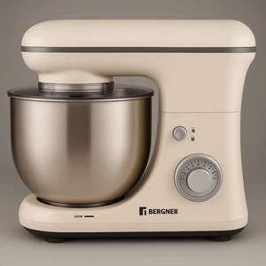 BERGNER Küchenmaschine, 1300, 6L, 8 Stufen, BG-51271-CR - Bild 1 von 1