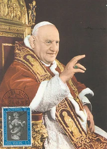 Papst Jonn Paul VI. Postkarte 1963 - Bild 1 von 2
