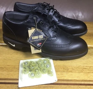 Nike Golfschuhe Zoom Air Kempshall Last GoreTex Leder Tiger Hölzer Gr. 13 C - Bild 1 von 19