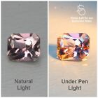 1.08 CT SIGNIFICANT ! RARE PURPLE PINK NATURAL DIASPORE FROM AFGHANISTAN