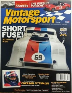 VINTAGE MOTORSPORT MAGAZINE JUL/AUG 2017, Short Fuse 1973 Porsche 917/10. - Picture 1 of 1