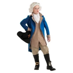 RUBIE'S PRESIDENT GEORGE WASHINGTON CHILD HALLOWEEN COSTUME SMALL 884718 - Picture 1 of 1