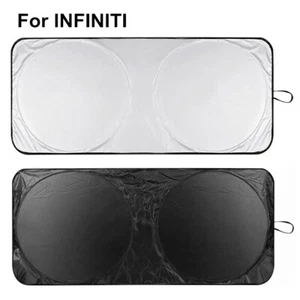For Infiniti Car Large Windshield Sun Shade Sunscreen UV Foldable Visor Cover - Picture 1 of 12