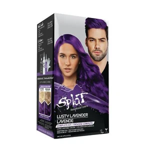 Splat | Lusty Lavender | Original Complete Purple Hair Dye Kit | Semi Permanent - Picture 1 of 6