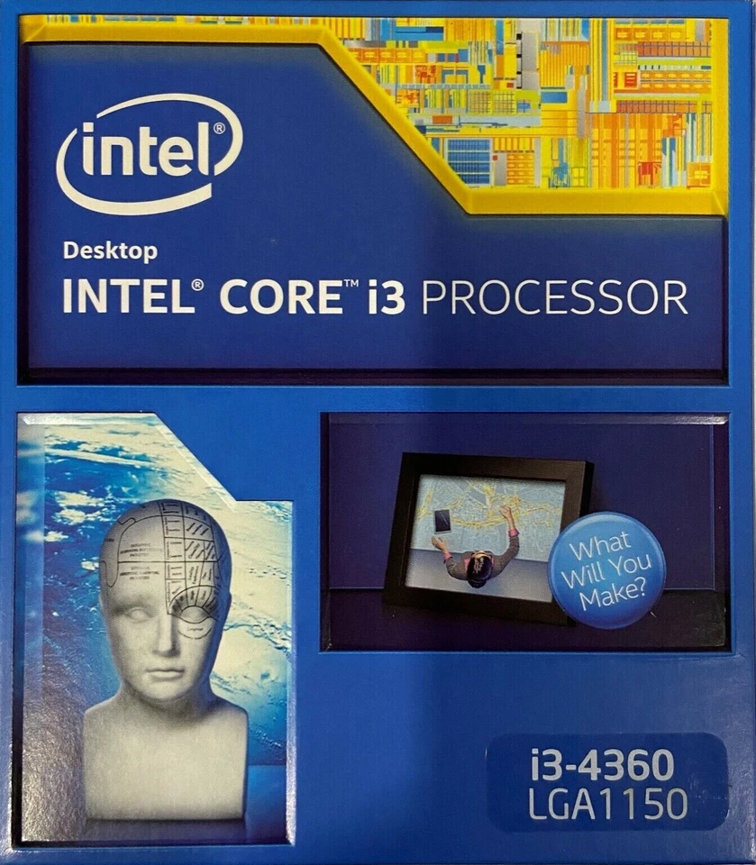 Intel BX80646I34360 SR1PC Core i3-4360 Processor 4M Cache, 3.70 GHz NEW - Image 1 of 2