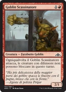 MTG Magic GRN Guilds of Ravnica - 1x ITA EX 104 C Goblin Scassinatore - Picture 1 of 1