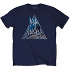 Def Leppard Triangle Logo Official Tee T-Shirt Mens