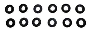 Lot 12 Rubber Wheel Cylinder Rings 3/4"(BC1133) B2121133 - Bild 1 von 3