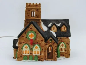 Dept 56 Dickens Village Knottinghill Church 56.55824 8.5"x6"x8" Retired - Bild 1 von 11
