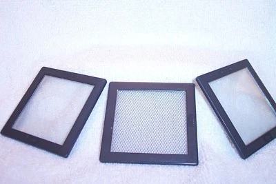 Set of 3 Gepe Filters 2 3/4" X 2 3/4" Small Spot,Large Spot,Cross Screen (T-35) - Image 1 of 4