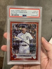 2022 Topps Update Series - Red Foil #US20 Spencer Torkelson /199 PSA 10
