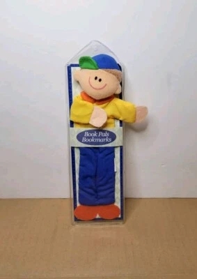 Vintage Russ Berrie "Sammy" Boy Book Pals Bookmark 7.5" Bookmarker - NEW! RARE! - Image 1 of 4