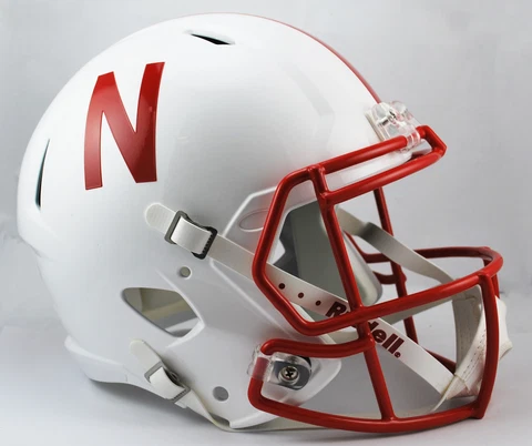 NEBRASKA CORNHUSKERS NCAA Riddell SPEED Full Size Replica Football Helmet Cover