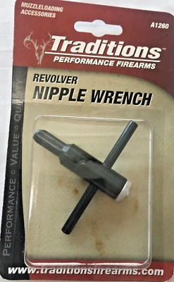 Llave de pezón revólver Muzzleload A1260 se adapta a todas las tradiciones pezones pero caminante Foto 1 de 3