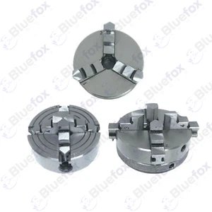65mm 3 Or 4 Jaw Self Centering Independent Mini Lathe Chuck Threaded M14 x 1 - Picture 1 of 2