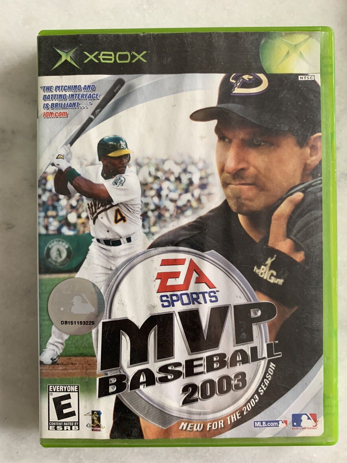 MVP Baseball 2003 (Microsoft Xbox, 2003) CIB With Manual, Tested, HTF