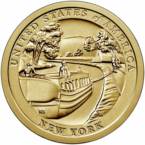 2021 P&D - American Innovation "Brilliant Uncirculated" NEW YORK Cover