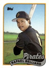 1989 Topps #723 Rafael Belliard - Pittsburgh Pirates