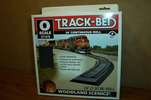 Woodland Scenics O Scale Track-Bed 24' Continuous #ST1476 - Picture 1 of 2