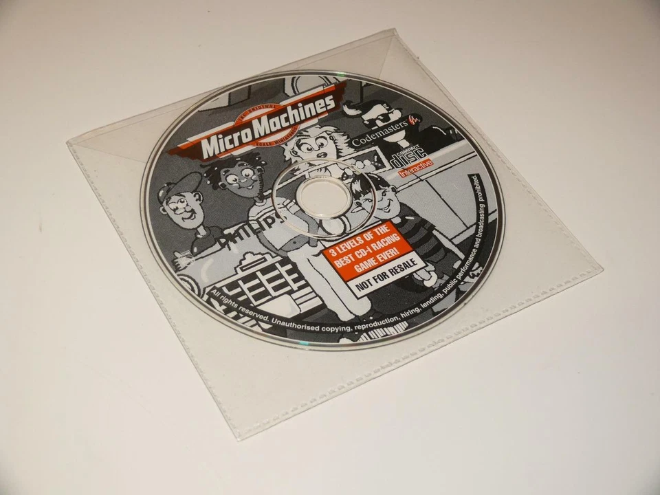 Philips CDi / CD-i ~ Micro Máquinas ~ *Disco de vista previa* ~ Solo disco ~ (Ref: RC) Foto 1 de 1