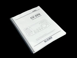 Alinco DX-SR8 Transceiver Instrukcja Instrukcja Przewodnik obsługi Cewka Związana - Zdjęcie 1 z 6