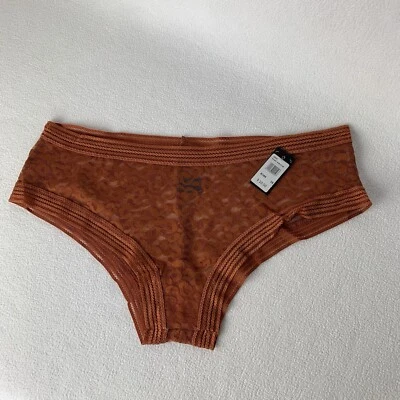 Fredericks of Hollywood Demi Leopardo Malla Panty Lencería Bombay Marrón 1X Foto 1 de 4